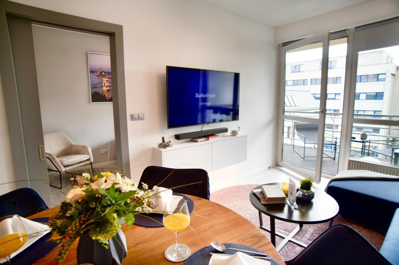Suiteangel - Luxury Design Condo With Free Garage Boedapest Buitenkant foto